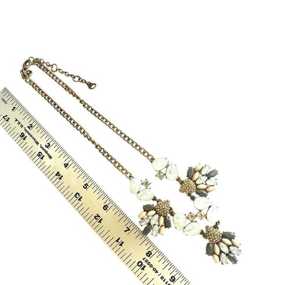 J.Crew Opalescent Statement Bib Necklace - Picture 9 of 9